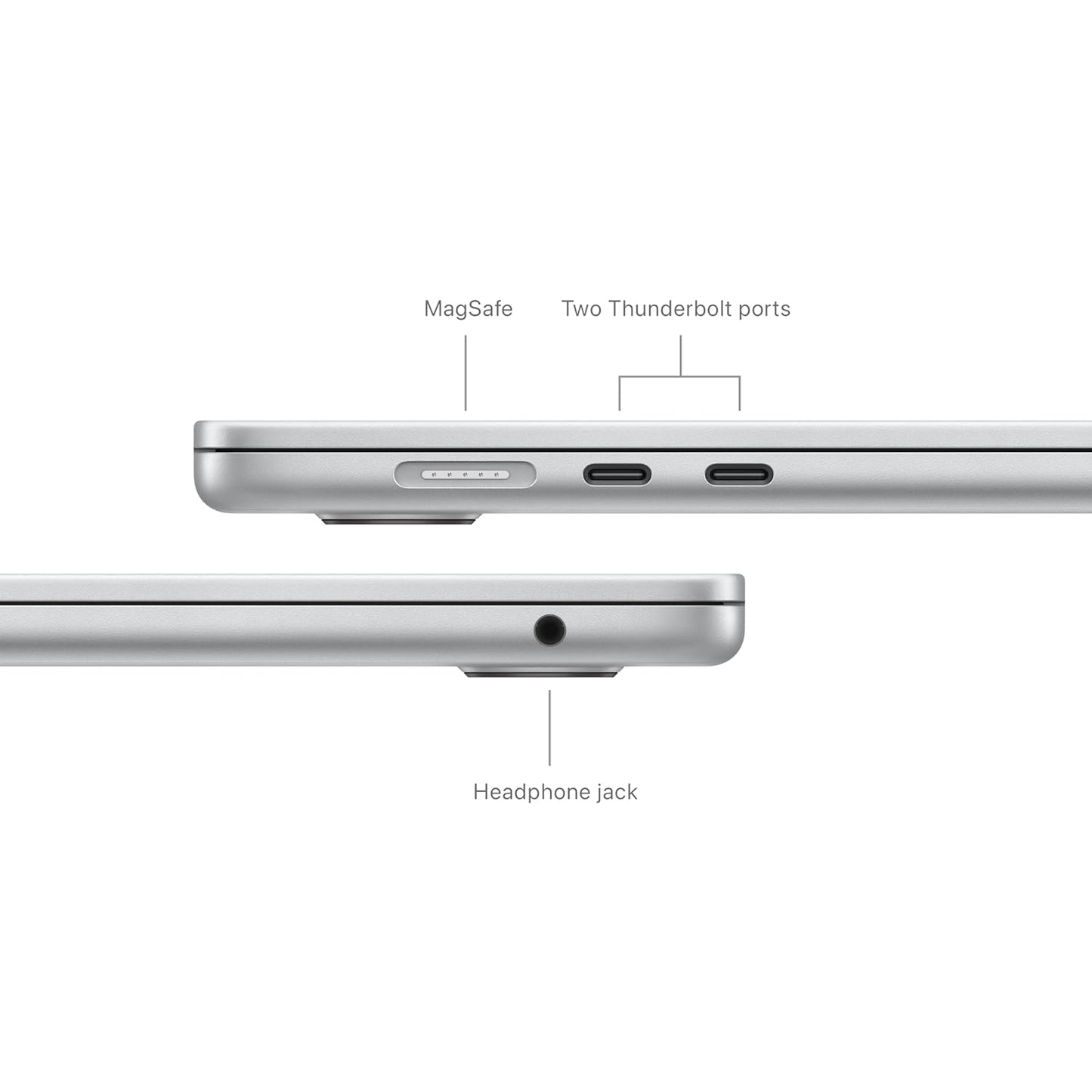 Apple 2024 MacBook Air 15″ Laptop with M3 chip: 512GB SSD Storage, Backlit Keyboard, 1080p FaceTime HD Camera, Touch ID- Silver